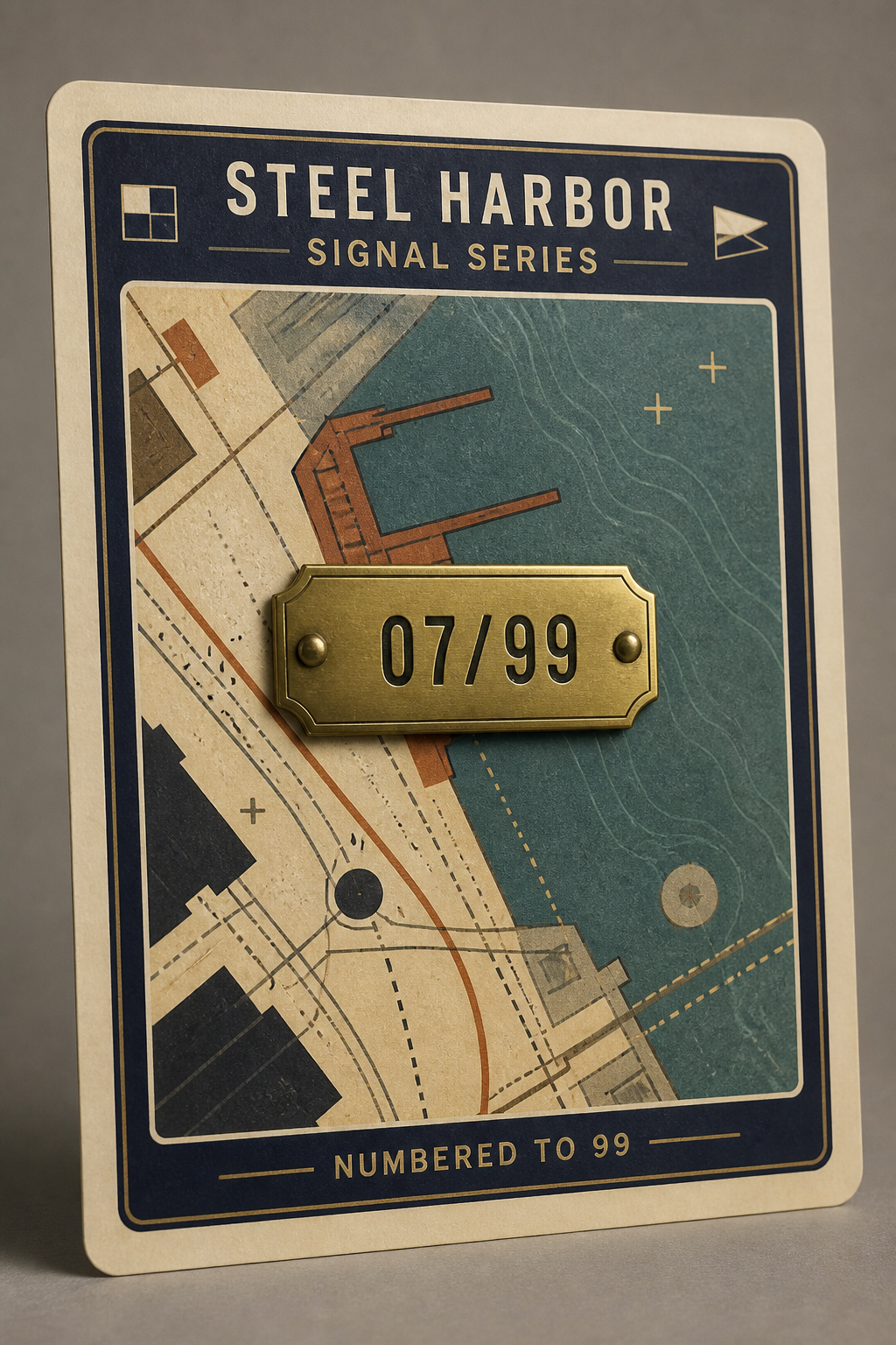 Numbered plates