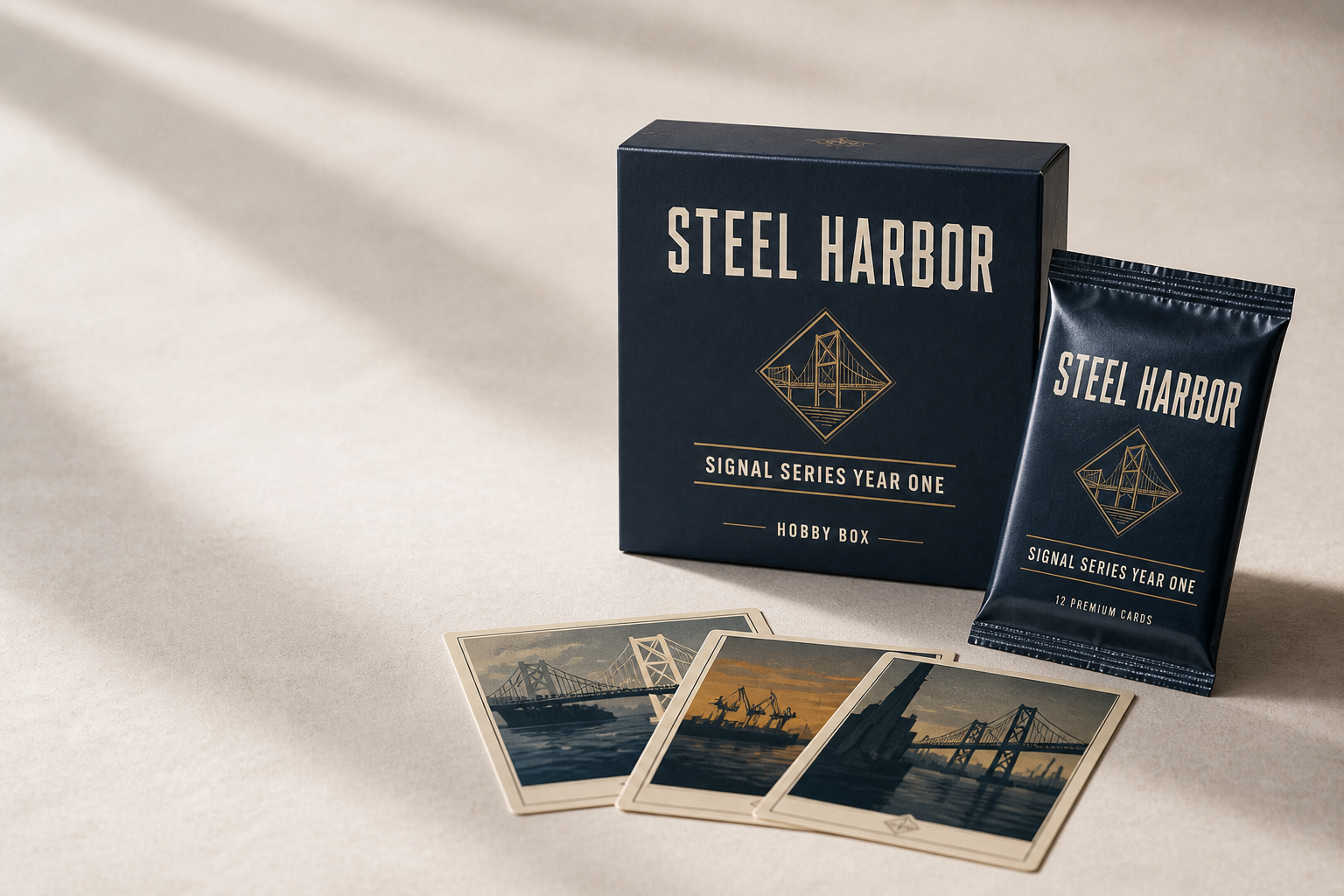 Steel Harbor Signal Series hobby box and collector pack