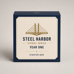 Steel Harbor Signal Series Year One Starter Box, front packaging